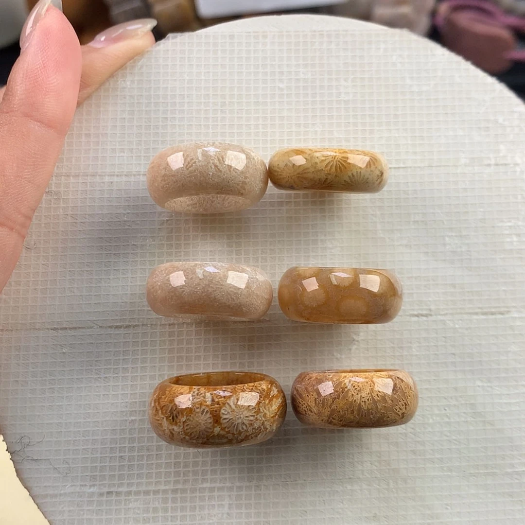 【闪购商品】硅化珊瑚（珊瑚玉）未镶嵌颈饰冲*冲
