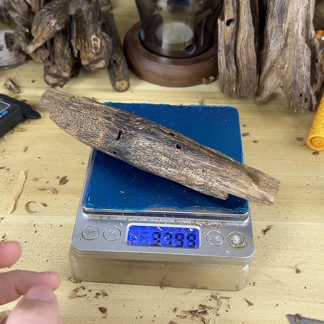 香料绿棋楠虫漏37克张勺子天然虫