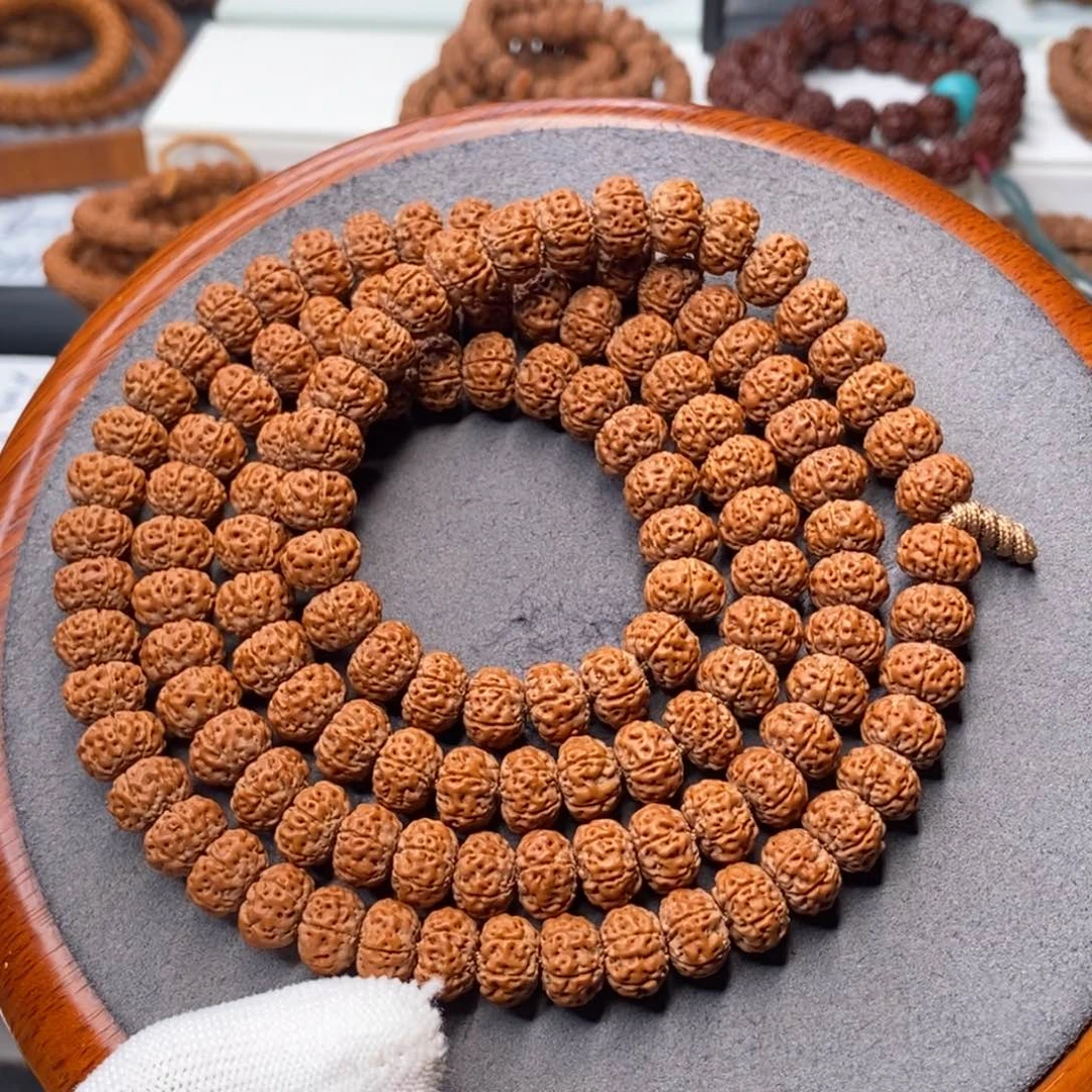 金刚菩提吊坠六瓣飞碟老树蜂窝双龙，尺寸10.8