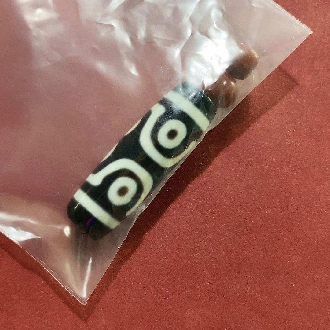 用***好玛瑙/玉髓（覆膜）未镶嵌颈饰行运七眼