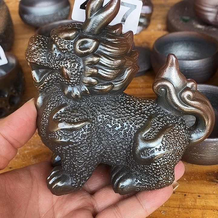 紫砂茶杯柴烧纯手工447