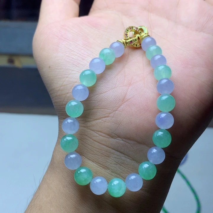 定制翡翠未镶嵌缅甸翡翠a货卡7.8