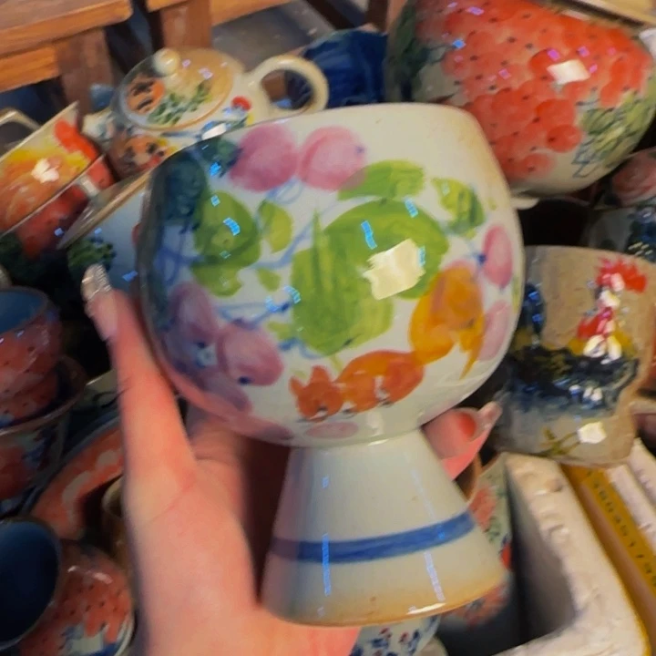 瓷片景德镇陶瓷手工手绘