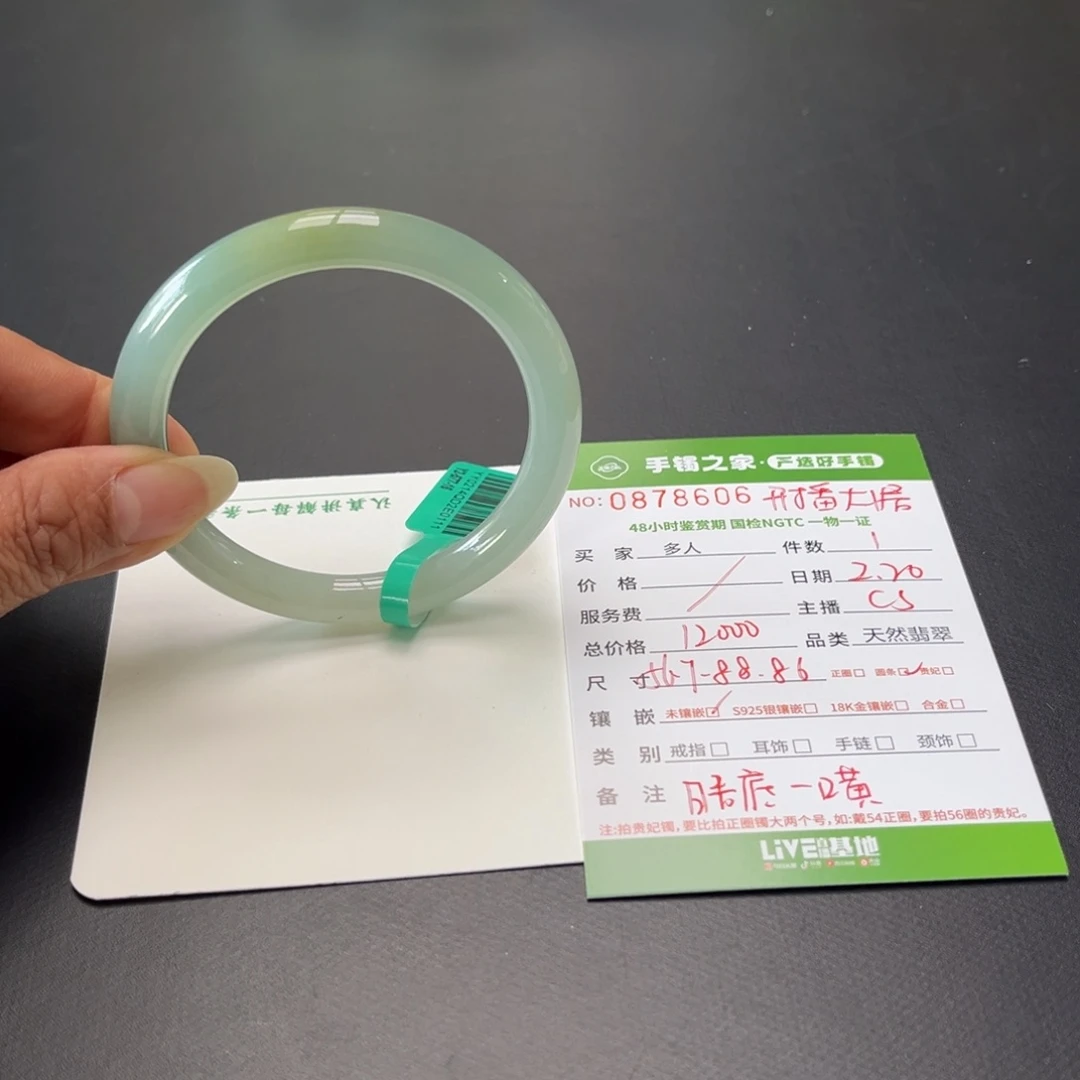 翡翠手镯未镶嵌多人