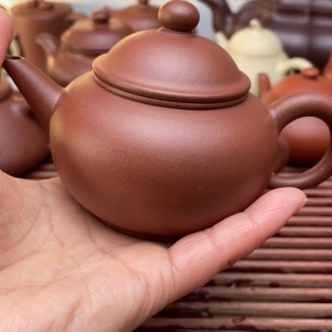 紫砂茶壶随**说紫砂壶全手工