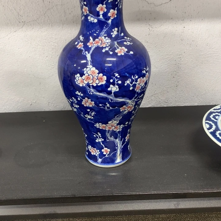 瓦***店陶瓷大花瓶一个完整