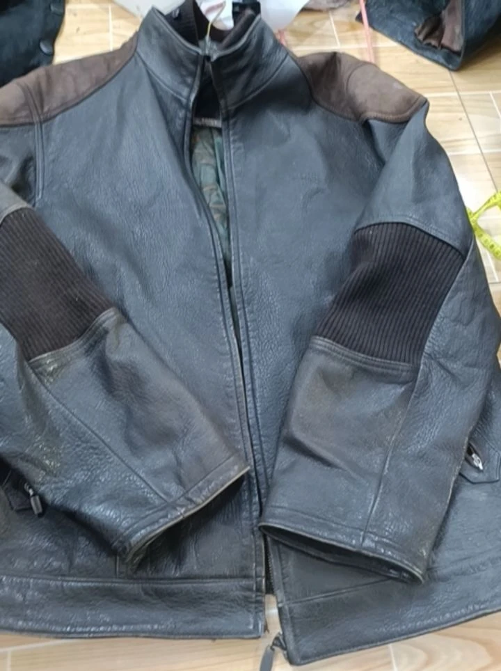 男款皮衣库存尾货样衣瑕疵工作服，直播间实物为准，没有运费险