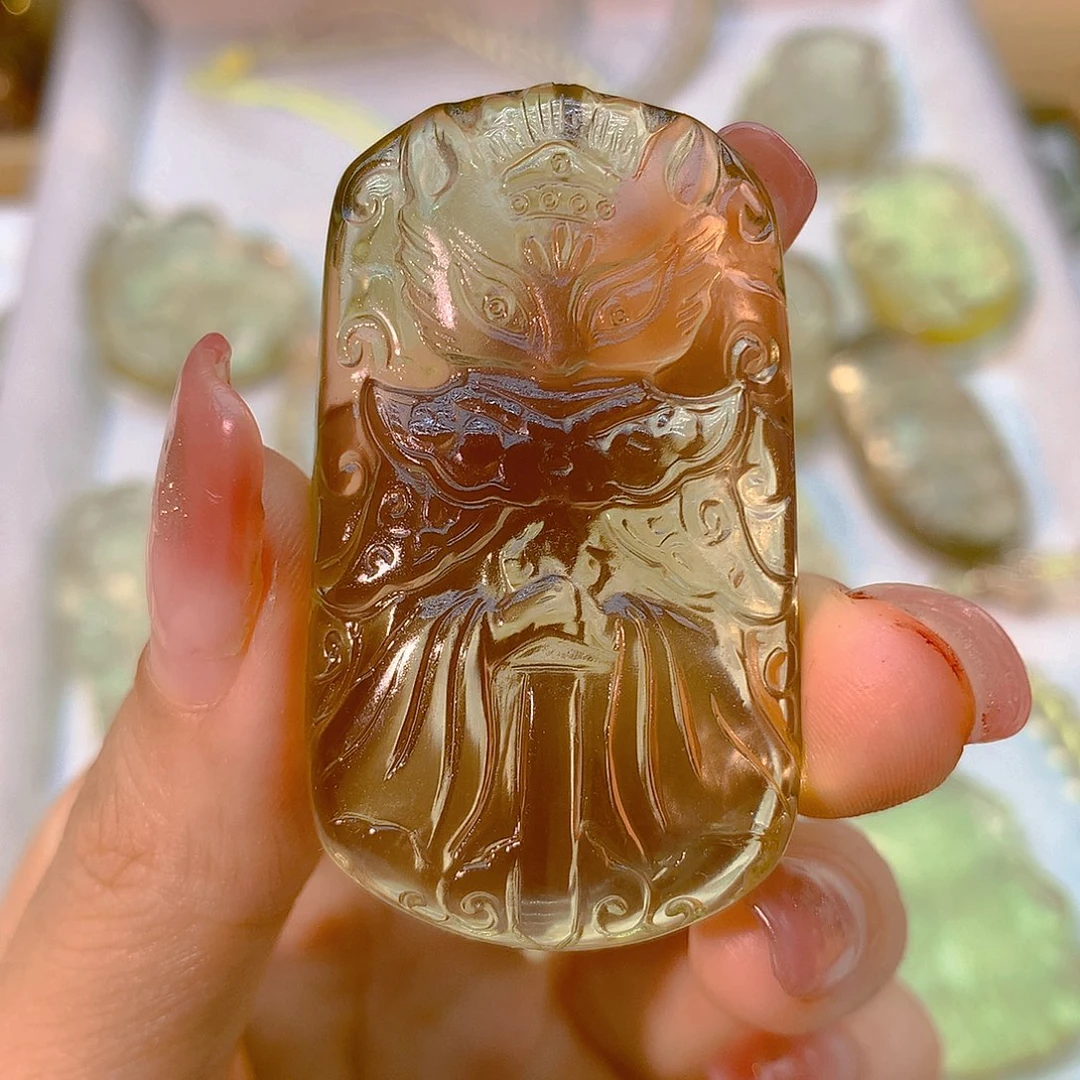 水晶吊坠(不含链)未镶嵌