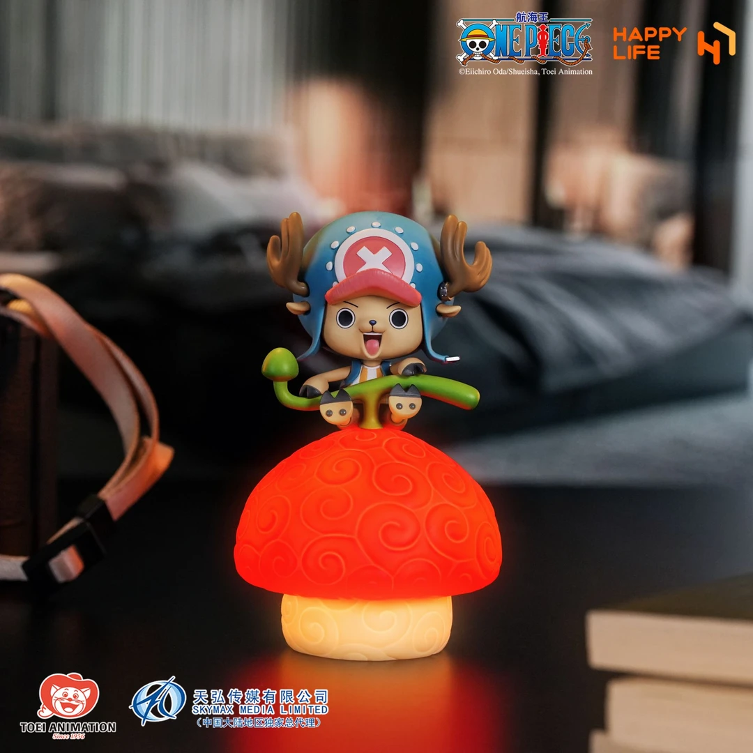 现货 正版授权 集美殿堂 HAPPY LIFE 海贼王 乔巴小夜灯 手办