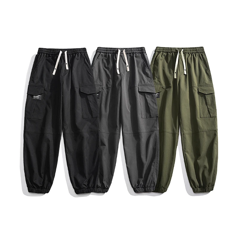 7213#极致探索#春季情侣九分工装裤