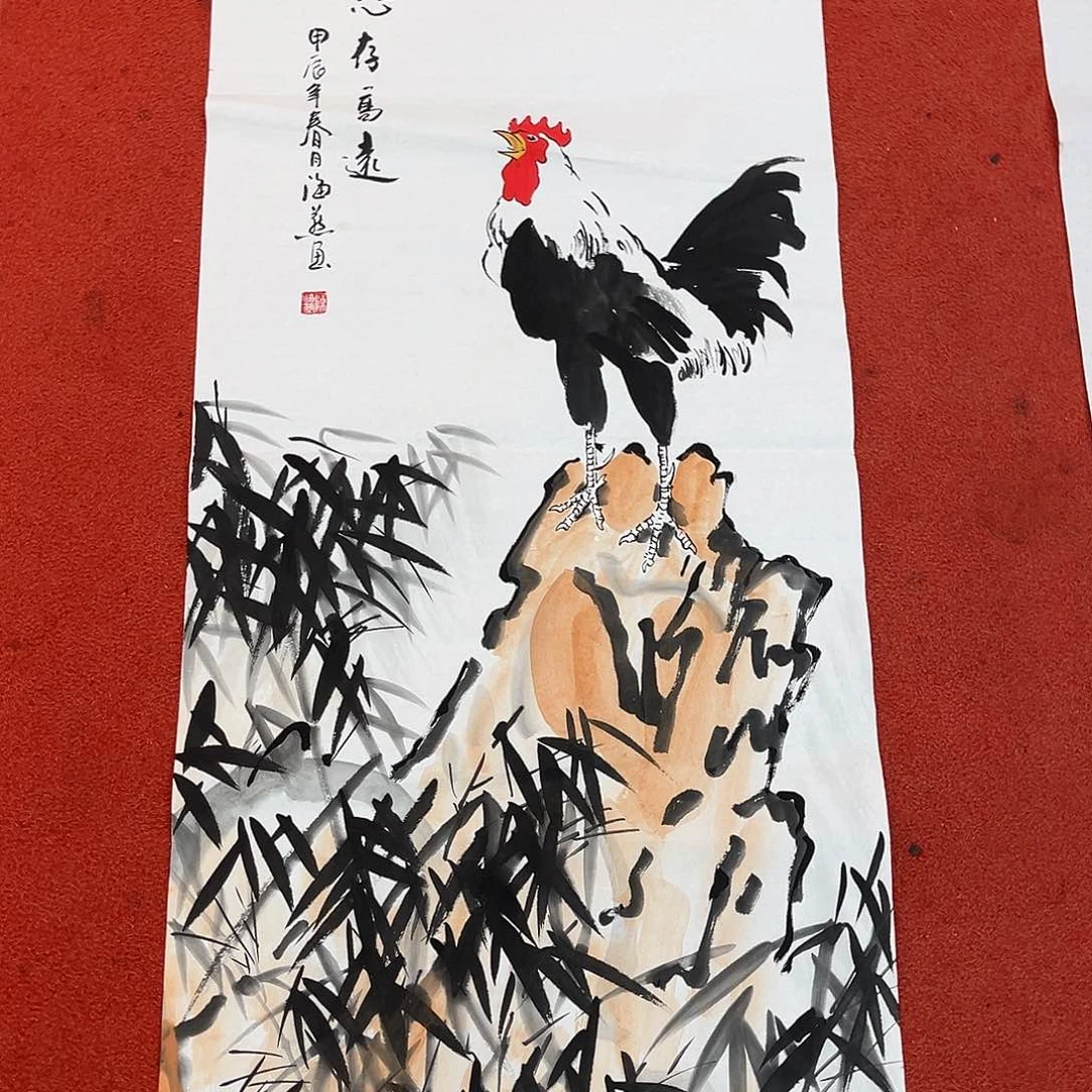 国画手绘国画作品