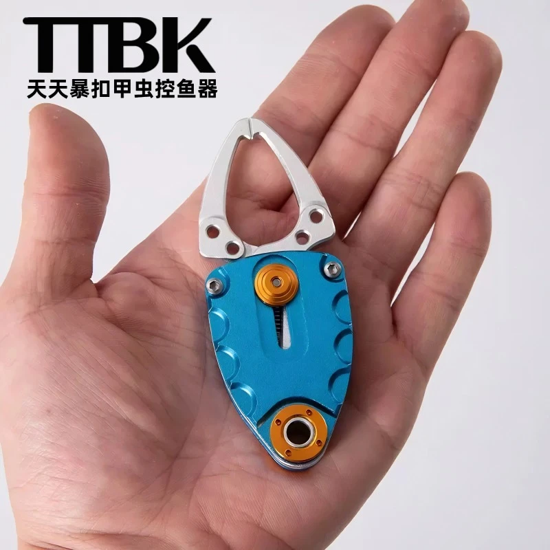 TTBK天天暴扣甲虫控鱼器mini版型微物路亚可用自带失手绳