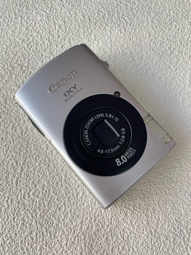 95新 Canon/佳能 ixus860日版氛围感冷白皮奶油肌800w像素