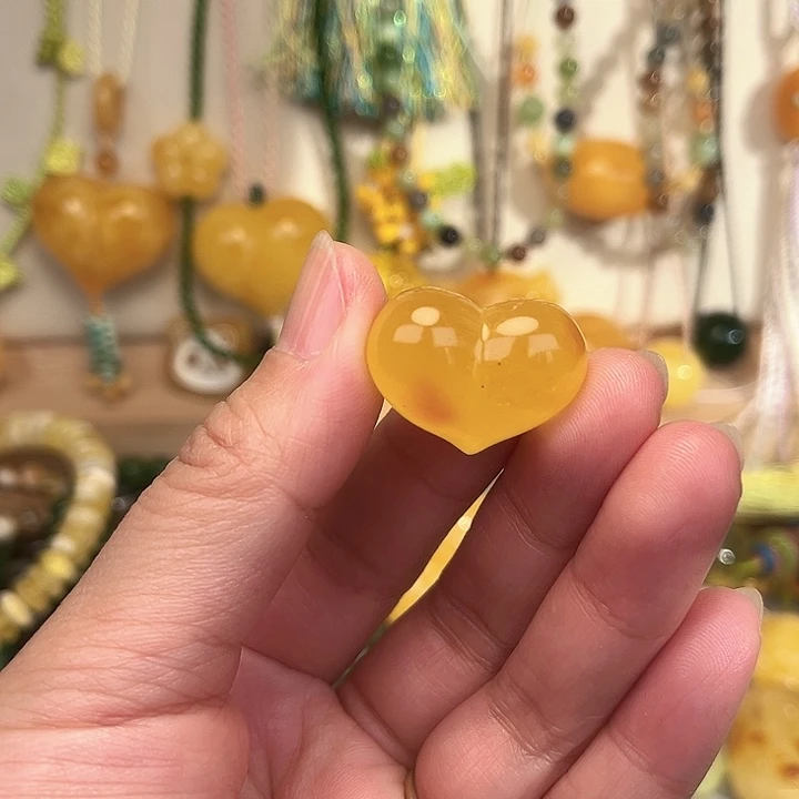 蜜蜡颈饰未镶嵌蜜蜡