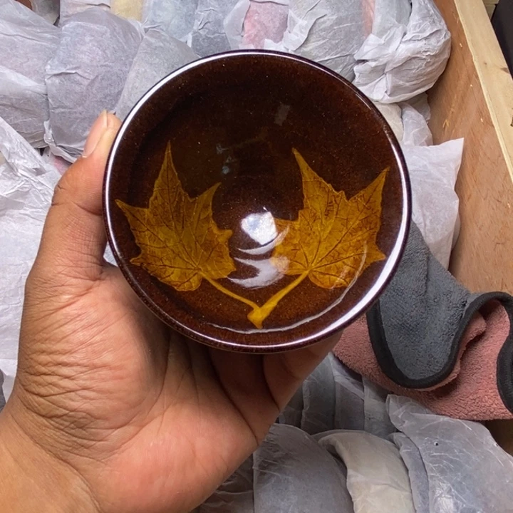 茶盏建盏喝茶主人杯茶杯