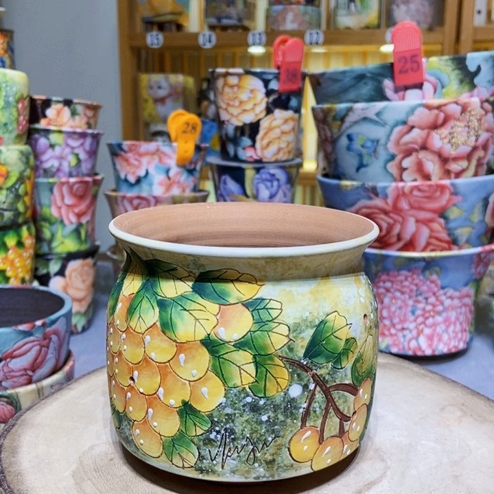 景德镇艺术手绘作品