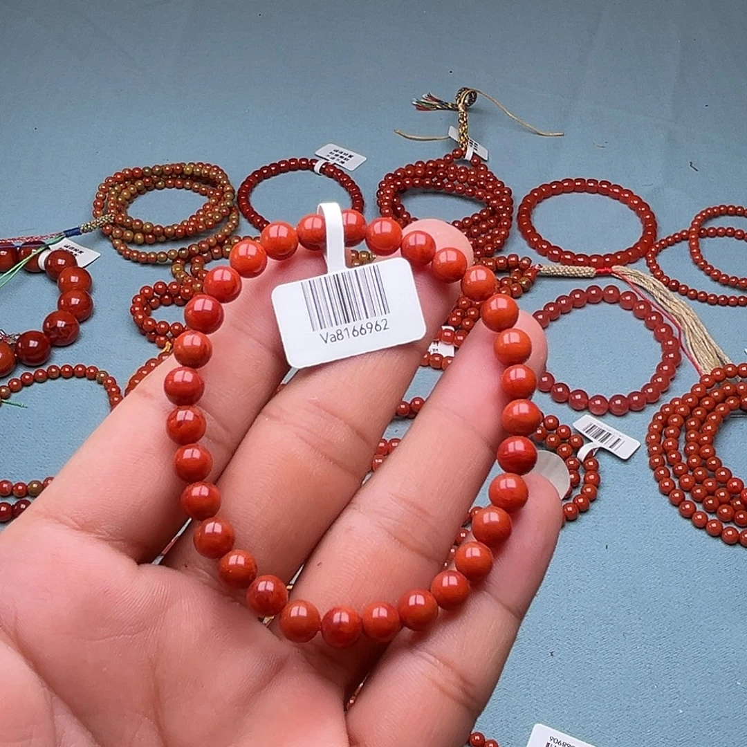 未镶嵌手链南红玛瑙卡6 +