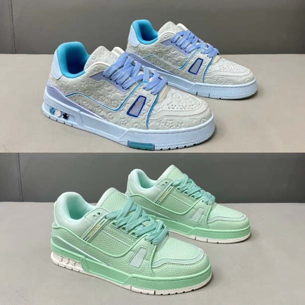 33春夏新款情侣低帮板鞋休闲鞋运动鞋潮鞋小白鞋（标准运动鞋码数）