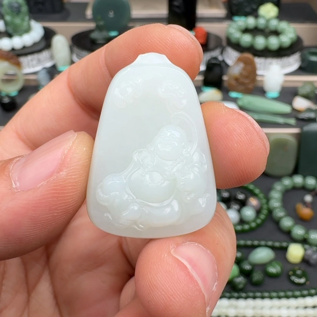 和田玉（白玉）未镶嵌颈饰