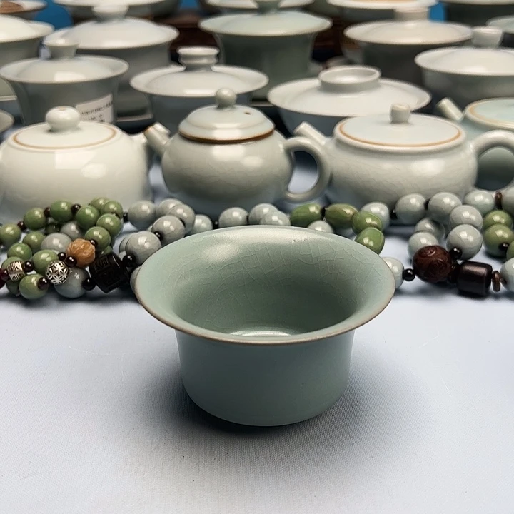 杯仿古釉马蹄杯原矿原釉原产地