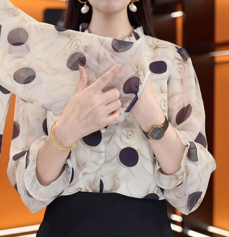 蚕物2025新款新中式国风设计感气质小衫M523彭彭