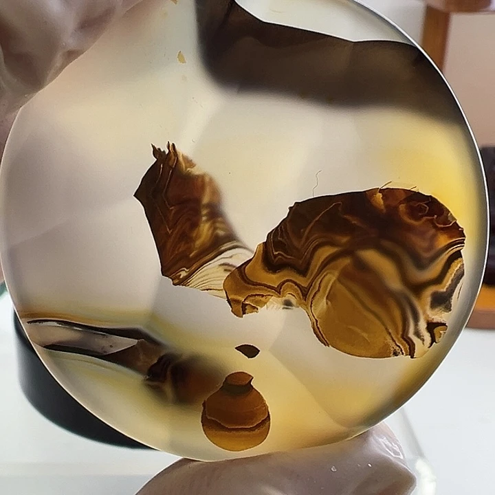 巴玉玛瑙 橡果金蟾