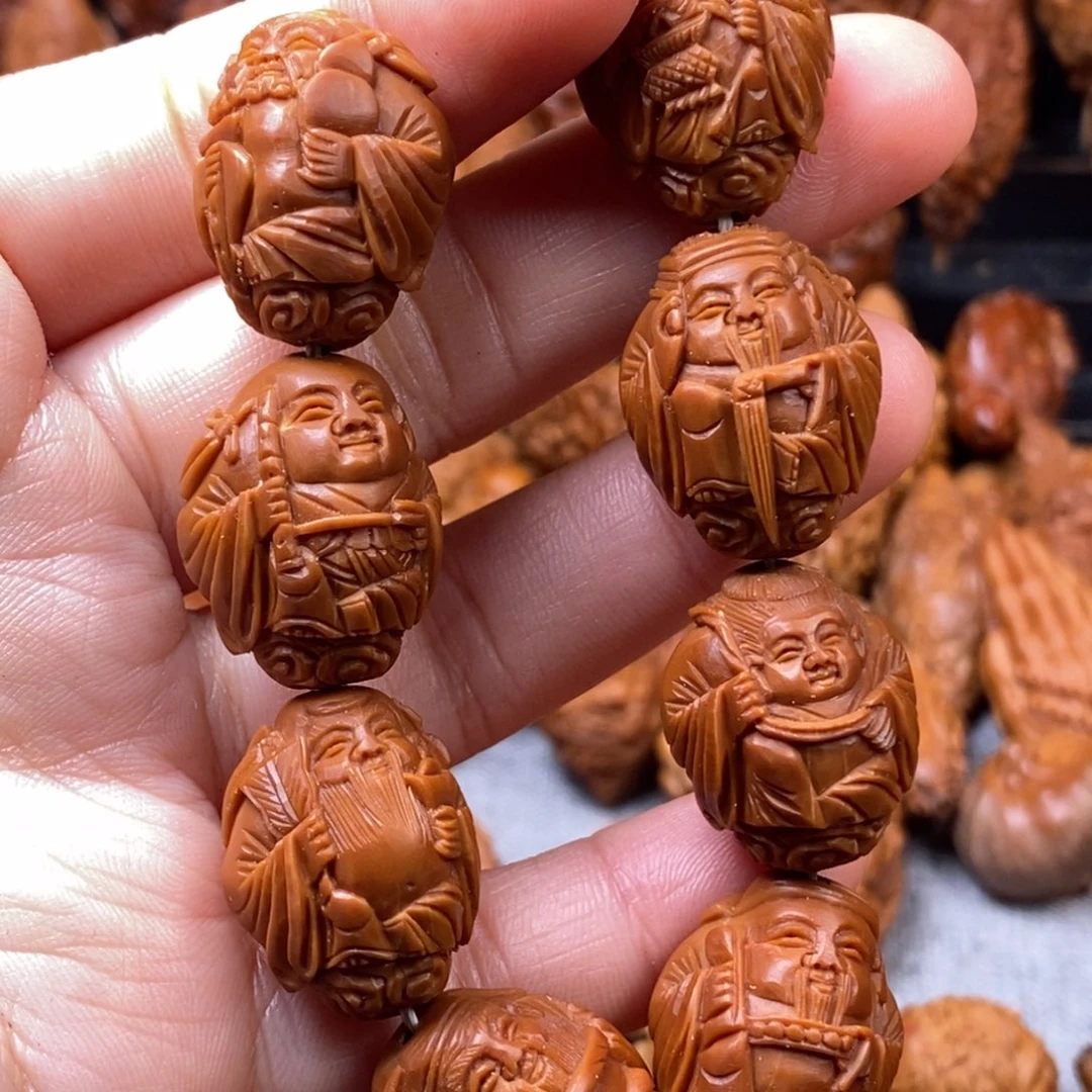 橄榄核手串/手链马**y核雕手串