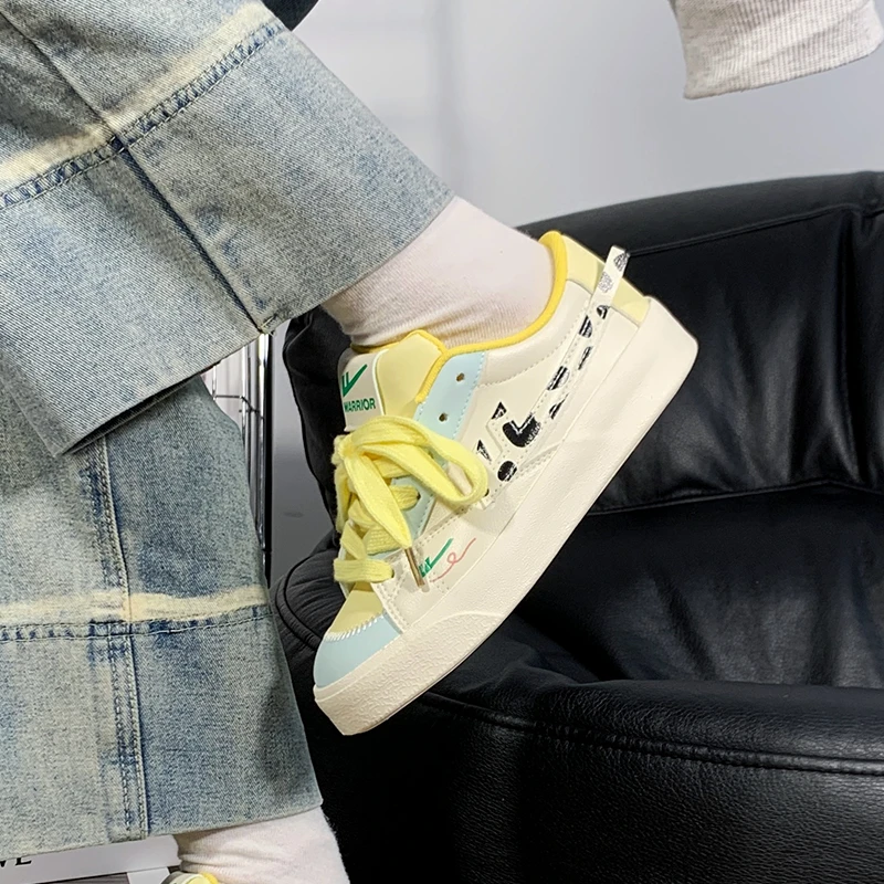 回力奶牛马卡龙帆布鞋女2025春季新款多巴胺小白鞋百搭休闲板鞋子