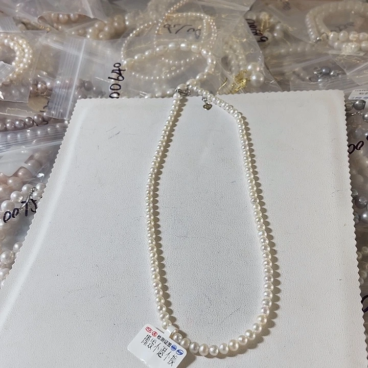 未镶嵌颈饰淡水珍珠00540