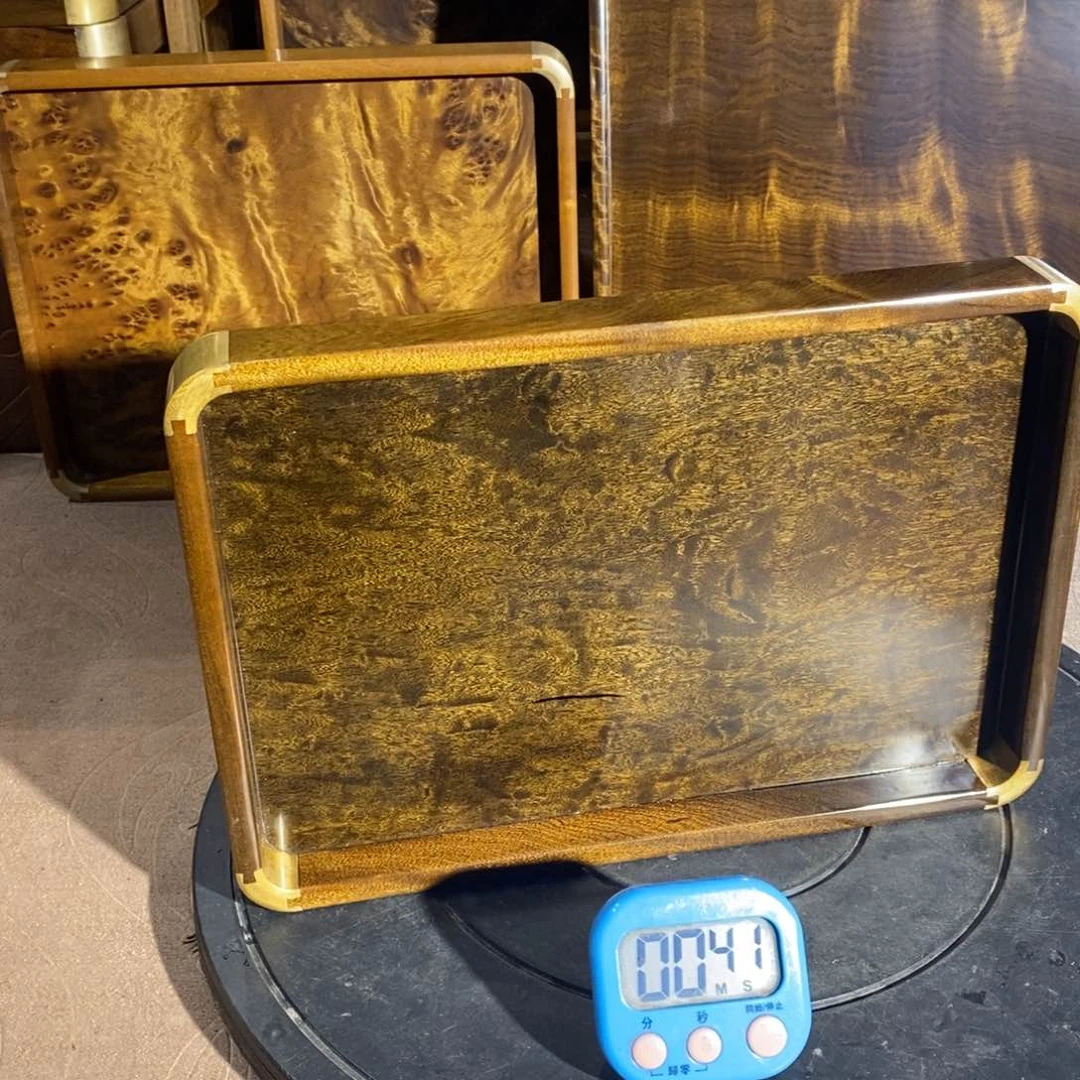 金丝楠用****6金丝麻木文盘