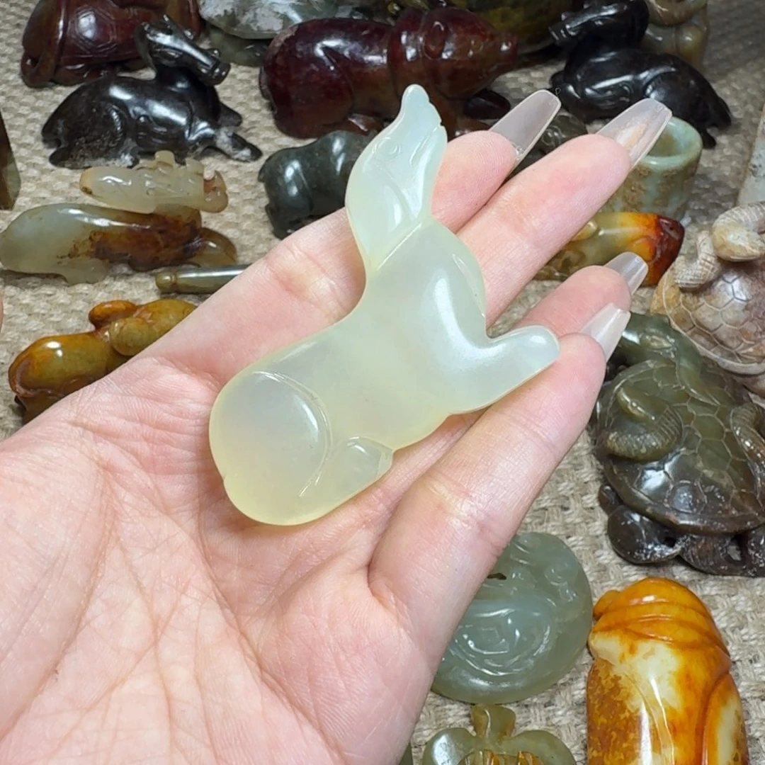 白玉菩提吊坠挂件