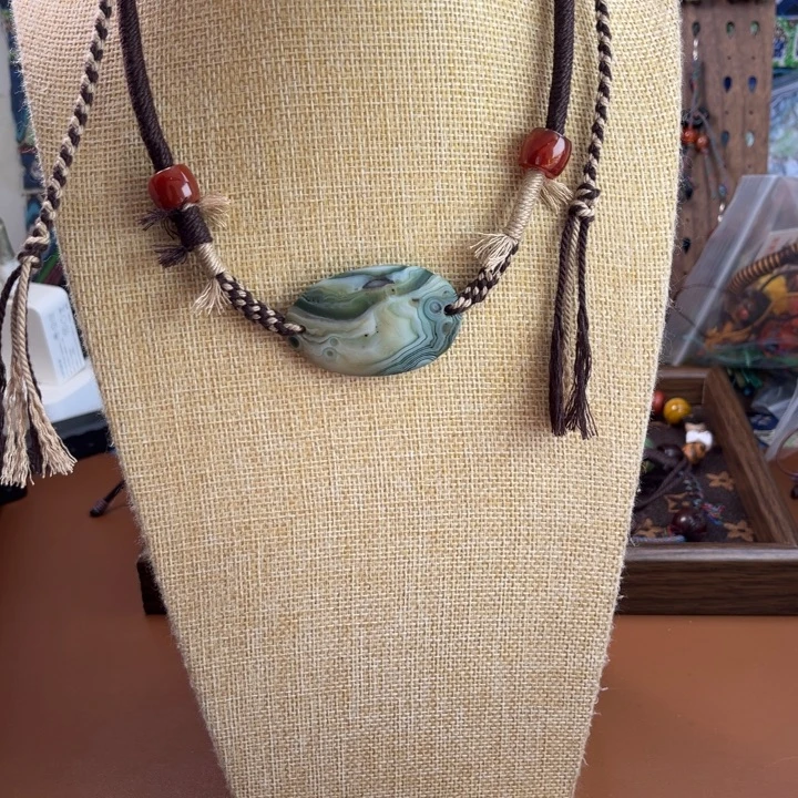 玛瑙/玉髓未镶嵌颈饰