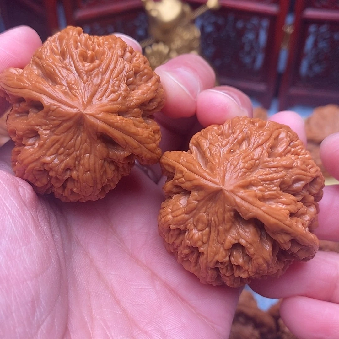 把件文玩核桃毕业全品粗筋43.9尺