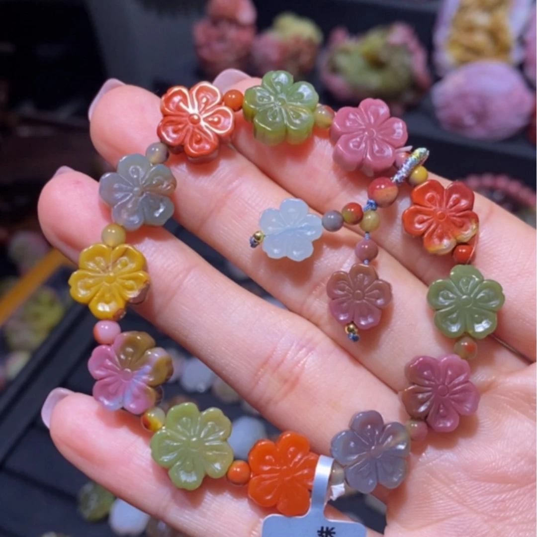 【闪购商品】玛瑙/玉髓手串未镶嵌盐源玛瑙