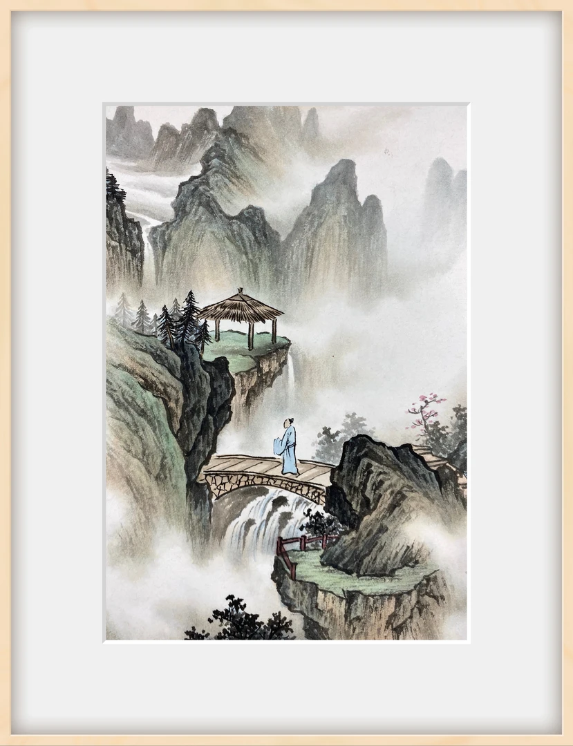 成志草堂国画文化创意装饰画