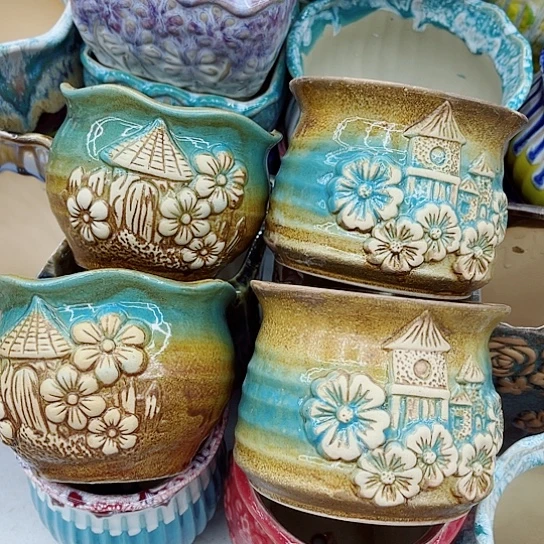 多肉绿植陶瓷花盆