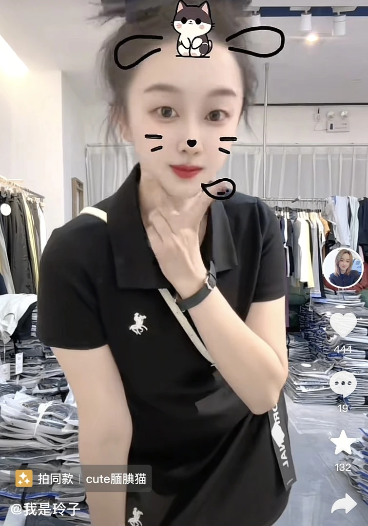 （夏季）2025休闲运动套装Plol衫小马刺绣短袖T恤松紧腰裙裤套装