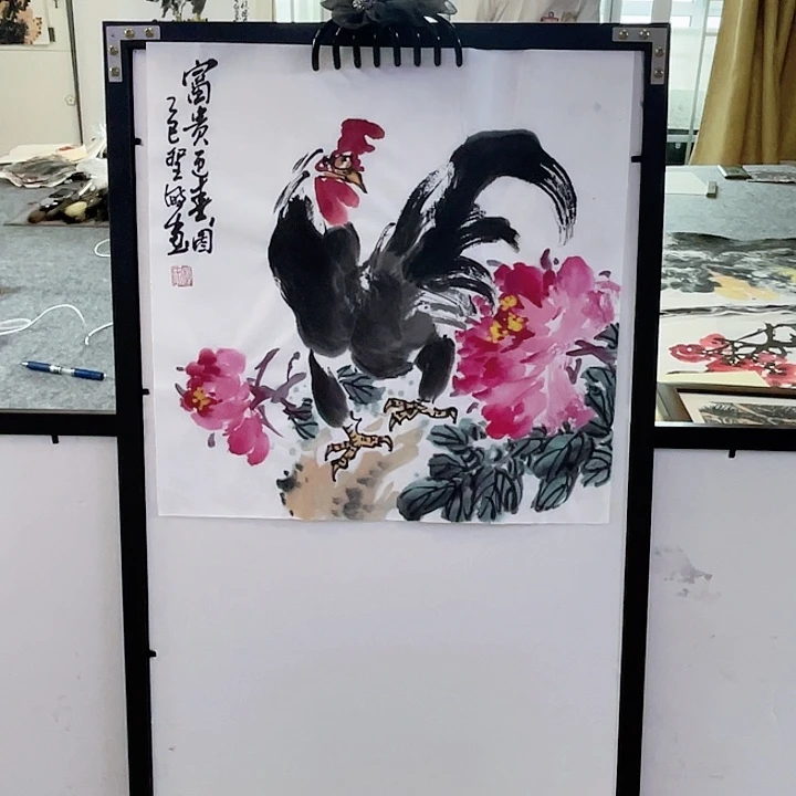 国画张圣敏先生纯手绘作品