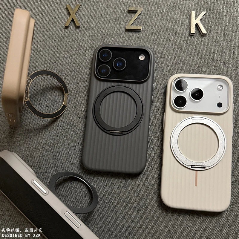 磁吸支架适用苹果17promax手机壳iphone17pro高档男款肤感360支架