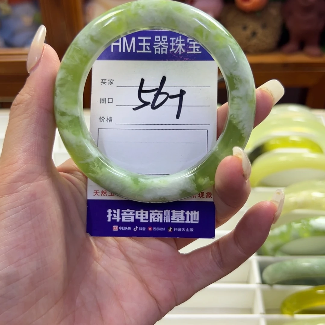 蛇纹石玉未镶嵌手镯796