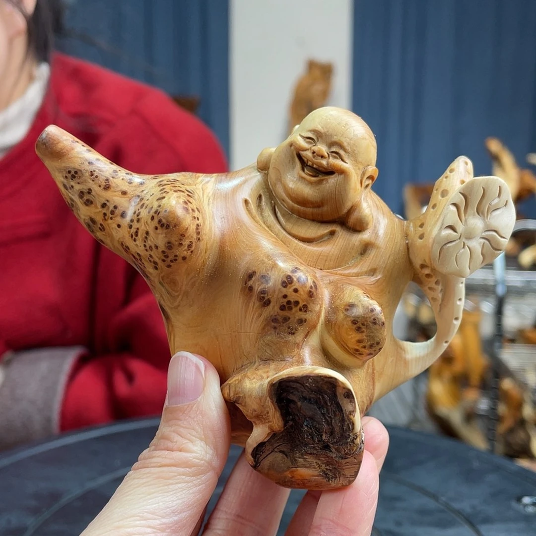 柏木（崖柏）手把件