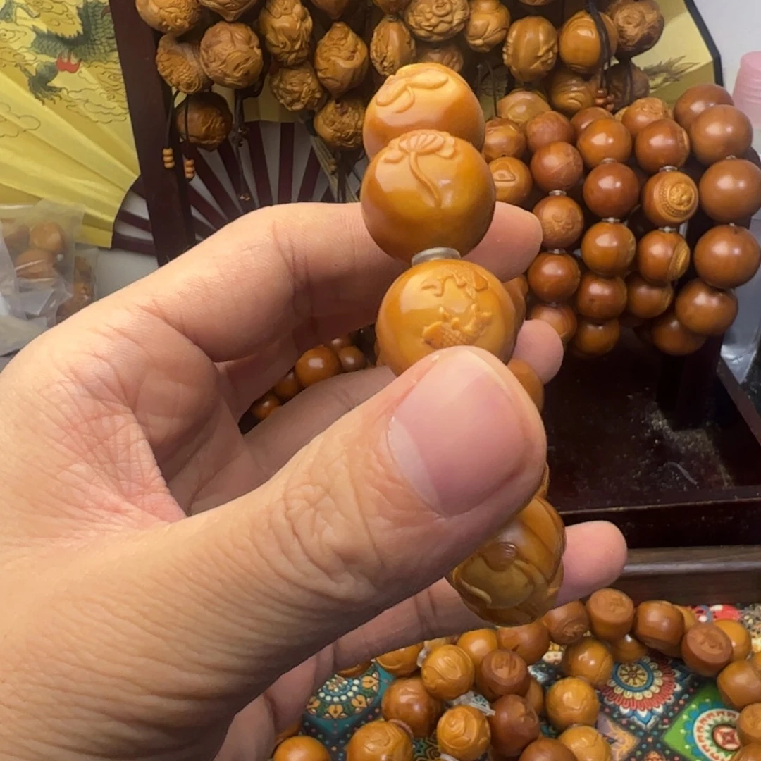 8***3橄榄核手串/手链1.75返油和韵