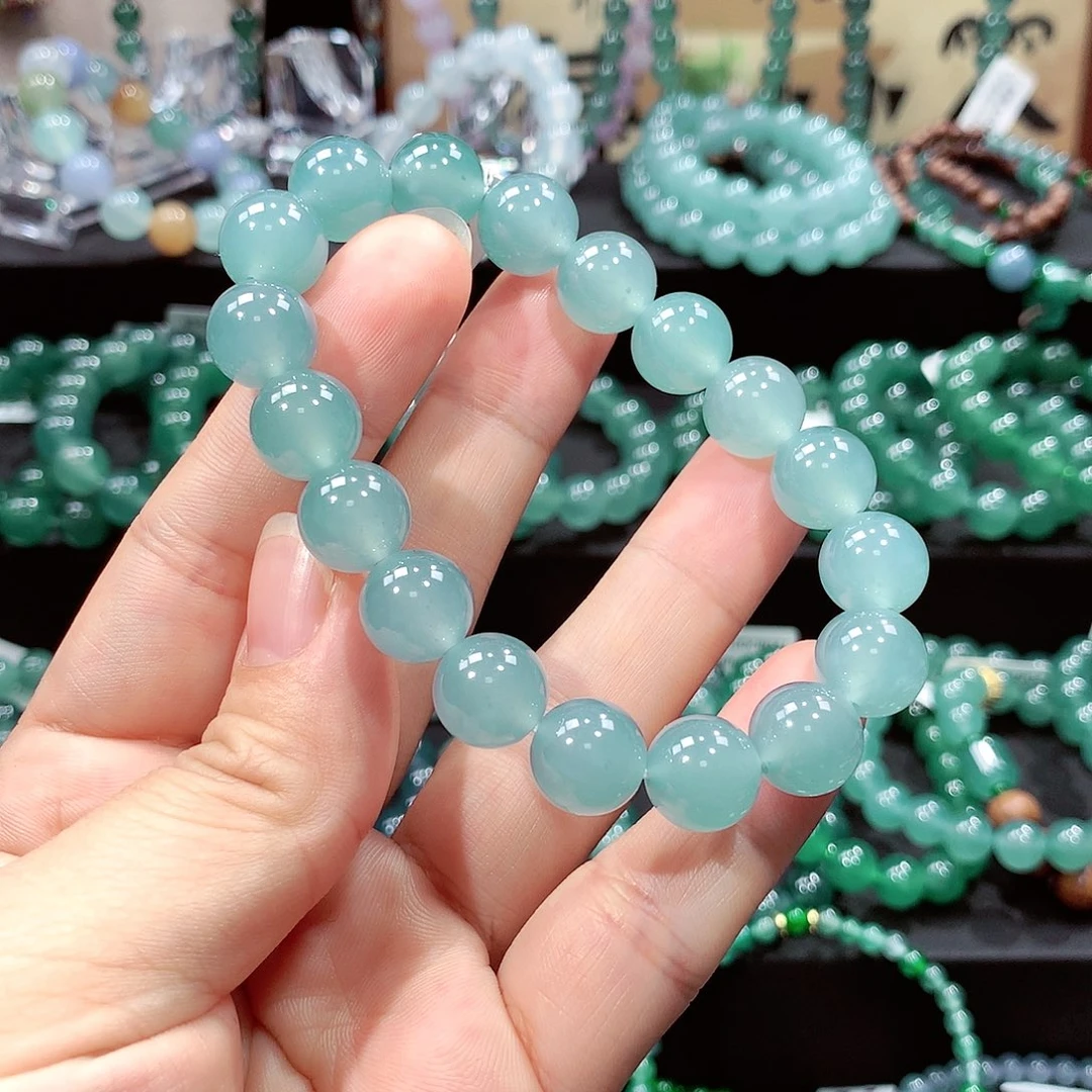 ****瑰翡翠未镶嵌手链卡11.6