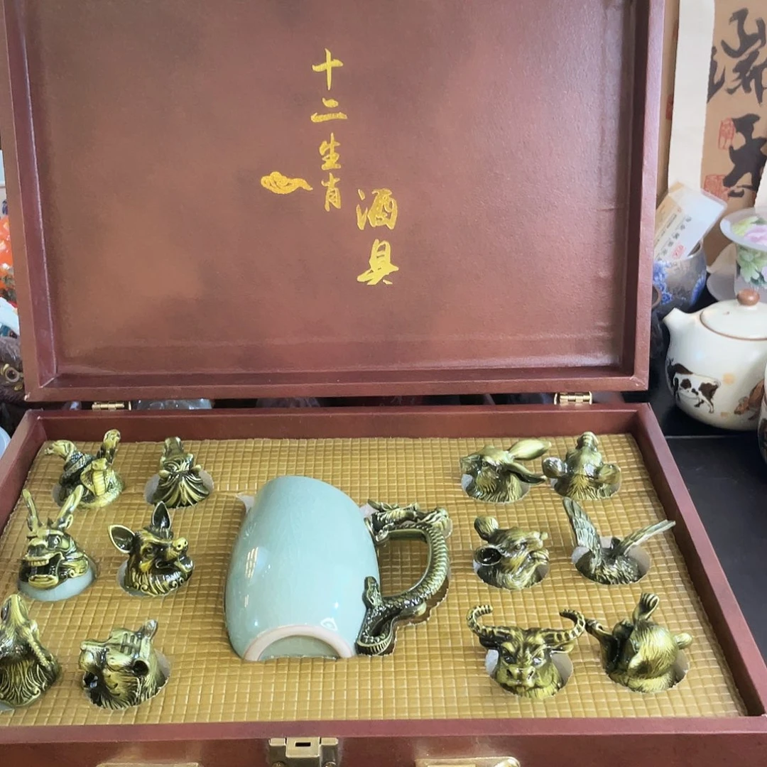 十二生肖分酒器发发发