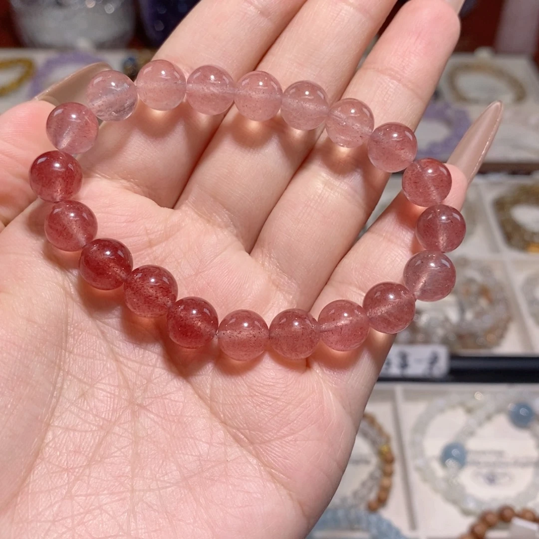未镶嵌手链水晶草莓晶