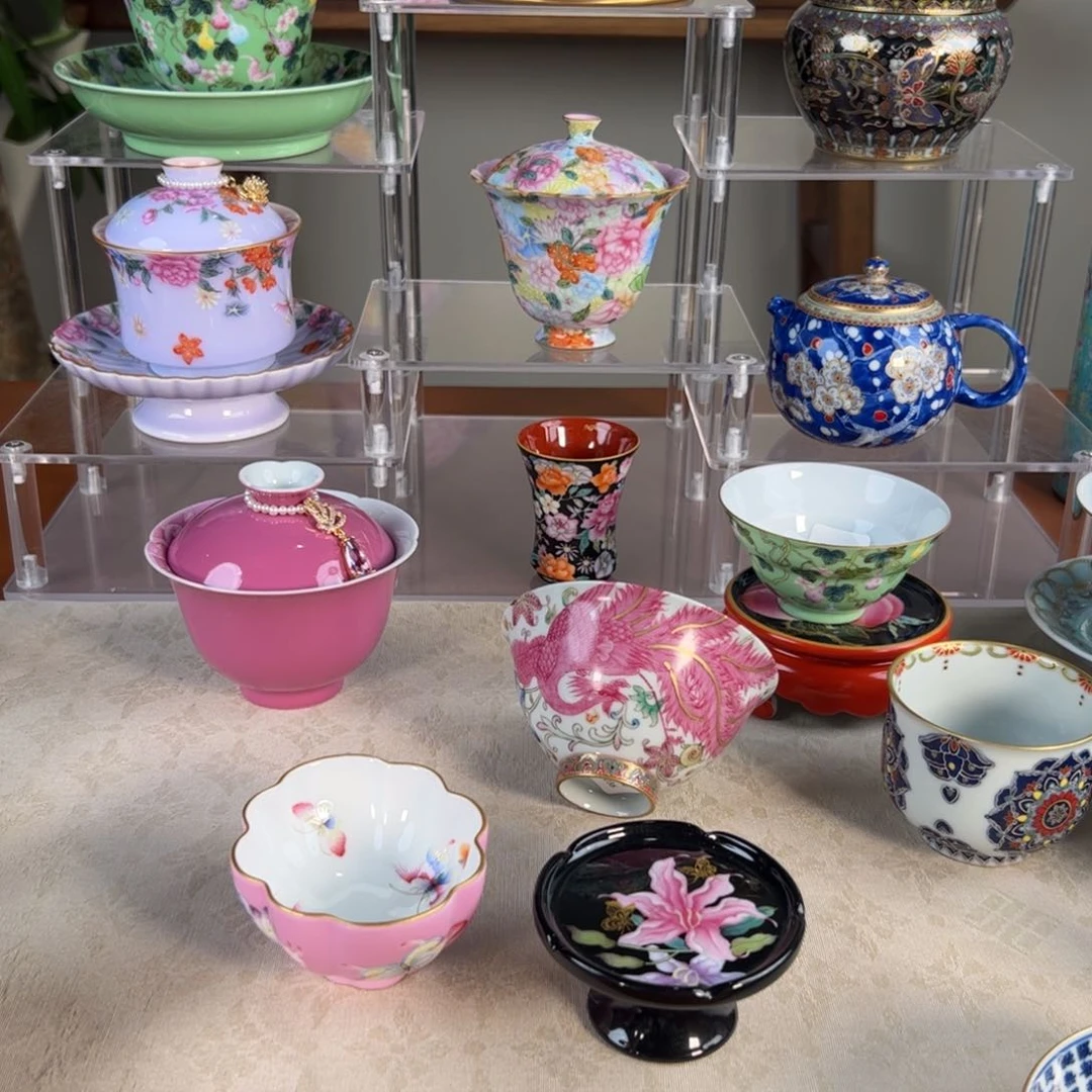 ^***^纯手工手绘 高端茶器