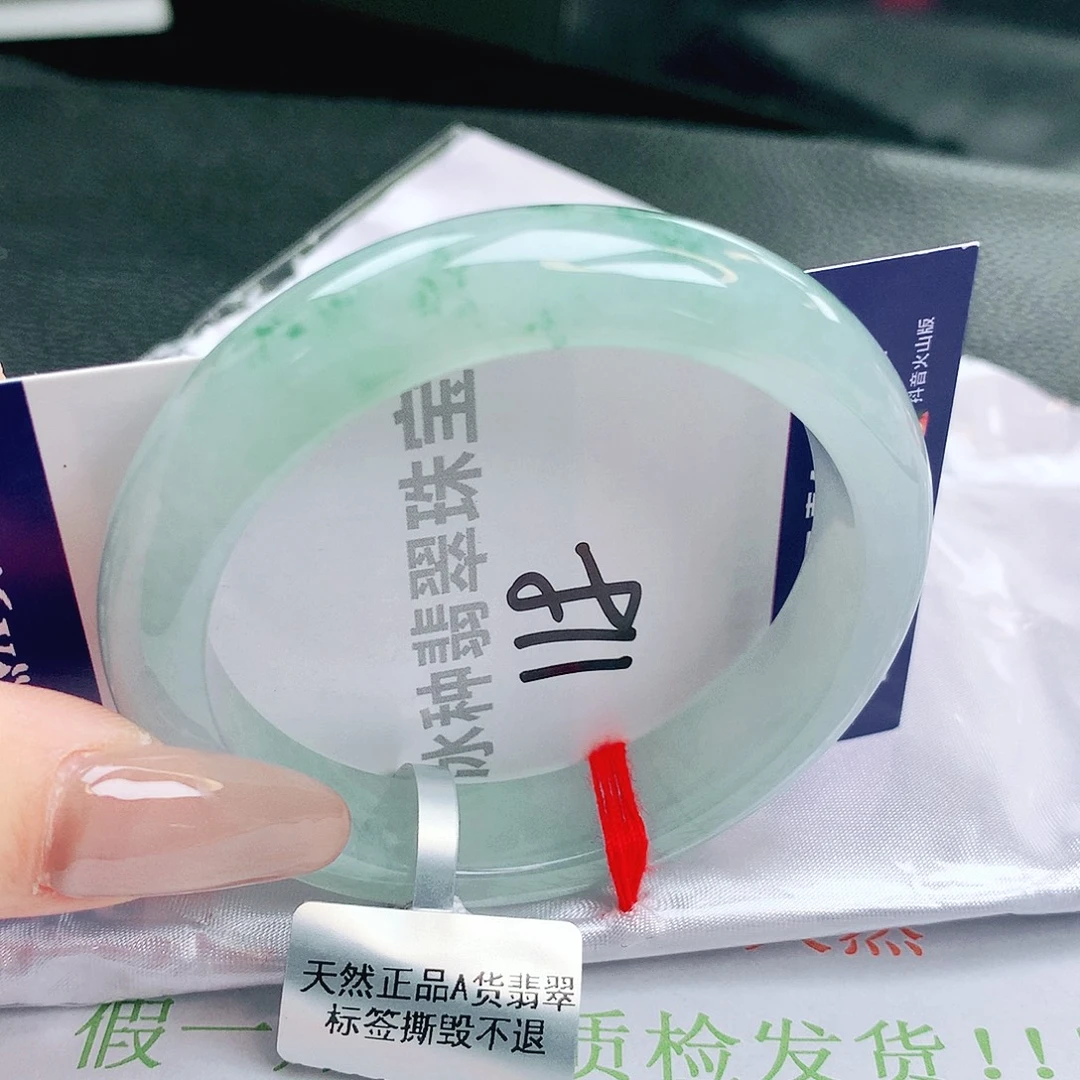翡翠未镶嵌手镯缅甸天然a货翡翠