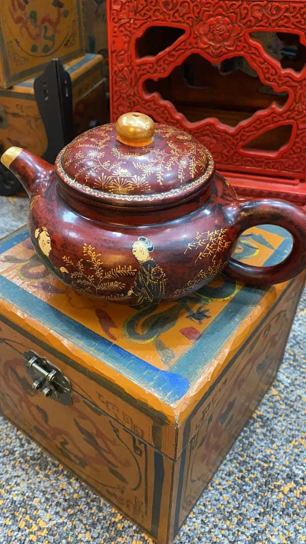 【晋博雅物】【漆器】壶