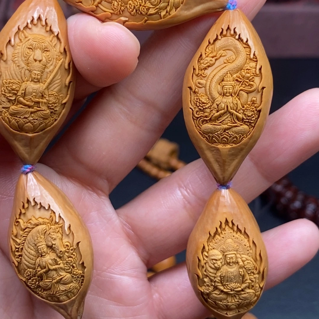 猴头核桃吊坠橄榄猴头