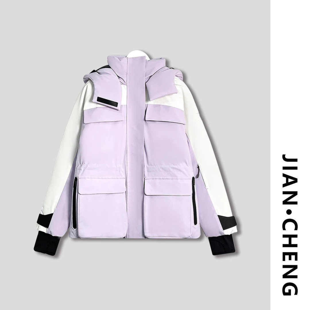 【简柽】收腰防风羽绒服D411-2855